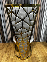 DRAGON DINING CHAIRS WITH OPTION OF GOLD OR SILVER FRAME