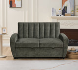 Gem Modern Grey 2-Seater Pull-Out Sofa Bed – Compact, Comfortable & Stylish