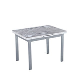 HUSTY STONE EXTENDING DINING TABLE