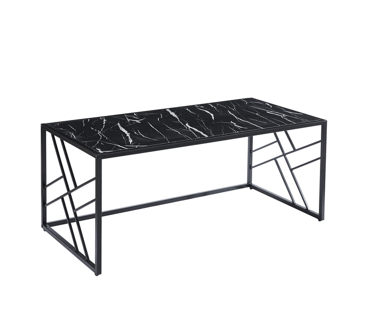Oval MDF Coffee Table With Side Table Black, Grey or White Coffee Table, Nest Table with Optional  Side Tables