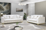 Berlin Sofa Set With Storage 3+2 Seater With Option Gold Or Silver Frame