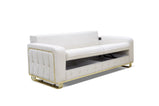 Berlin Sofa Set With Storage 3+2 Seater With Option Gold Or Silver Frame