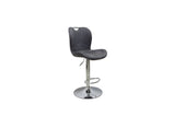 7Star Faux Leather/ Plush Velvet Bar Stools Adjustable Swivel Dining Island Counter Bar Chair