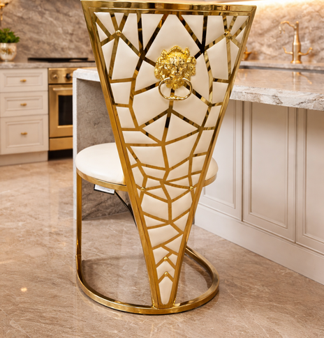 DRAGON DINING CHAIRS WITH KNOCKER BACK