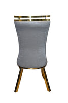 Greek Curved High Back , Sculpted-Leg , Contemporary Dining Chair