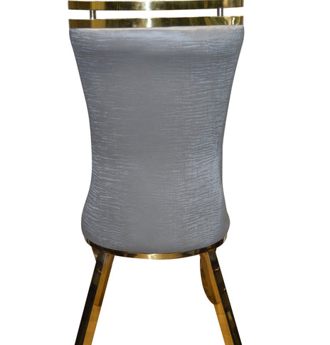 Greek Curved High Back , Sculpted-Leg , Contemporary Dining Chair