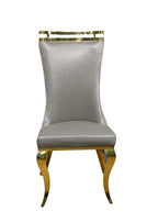 Greek Curved High Back , Sculpted-Leg , Contemporary Dining Chair
